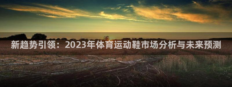 yy易游官方正版app娱乐平台：新趋势引领：2023年体育运