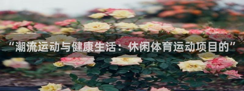 yy易游体育是什么：“潮流运动与健康