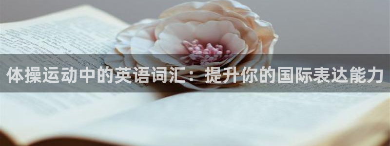  yy易游体育电竞登录不上去：体操运动中的英语词汇：提升你的国